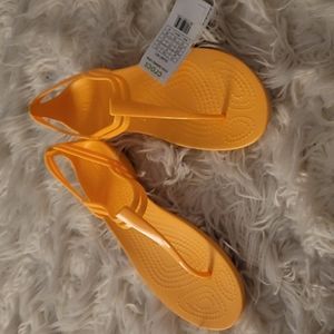 Crocs Isabella T-Strap Sandals